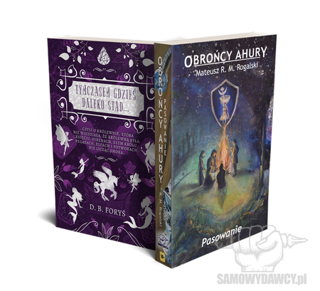 Pakiet książek dla Par Foryś i Rogalski samowydawcy fantasy 